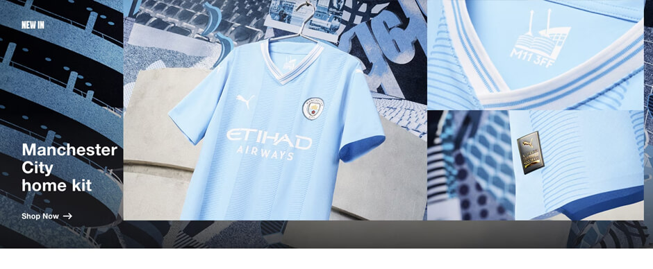 Manchester City Home Football Shirt 23 24