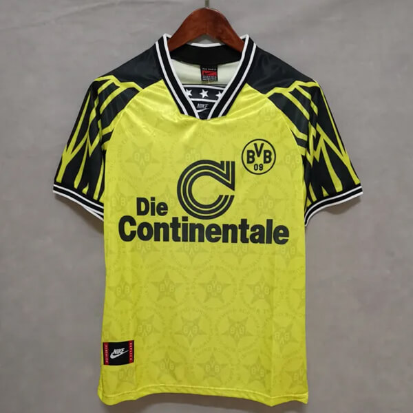 Retro Borussia Dortmund Home Football Shirt 1994