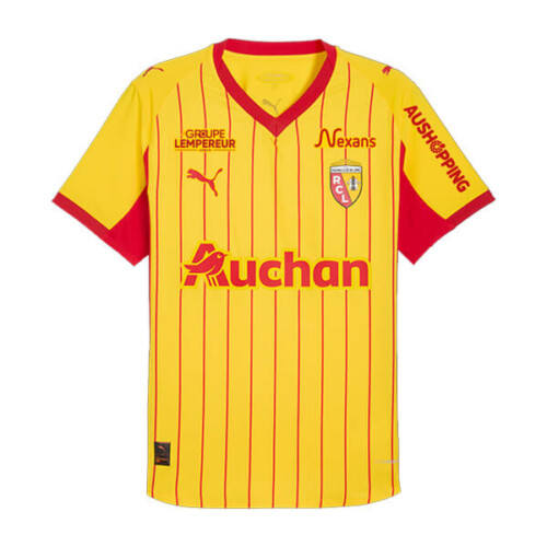 RC Lens Home Football Shirt 25 26