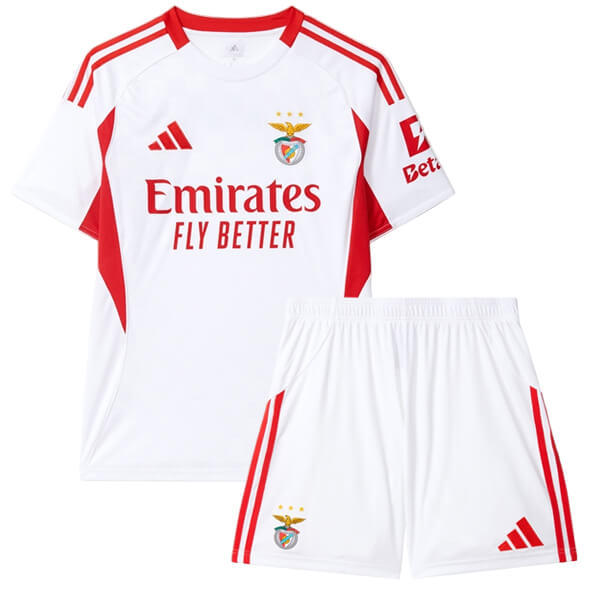 SL Benfica Third Kids Football Kit 25 26