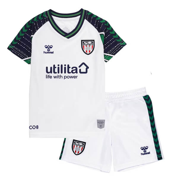 Sunderland Away Kids Football Kit 24 25