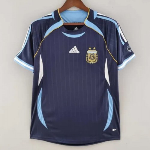 Retro Argentina Away Football Shirt 2006