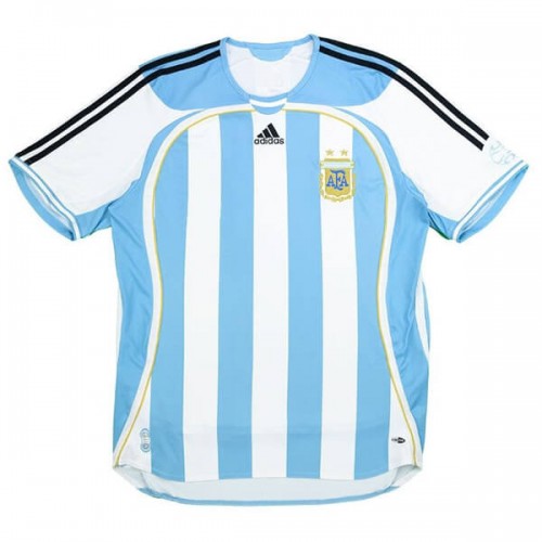Retro Argentina Home Football Shirt 2006