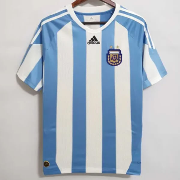 Retro Argentina Home Football Shirt 2010