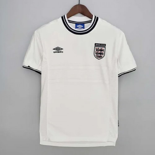 Retro England Home Football Shirt 2000