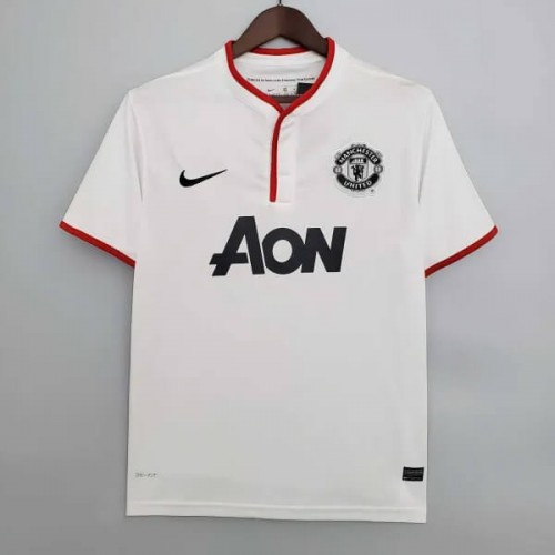 Retro Manchester United Away Football Shirt 12 13