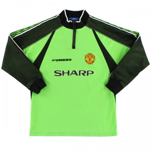Retro Manchester United Goalkeeper Football Shirt 1998