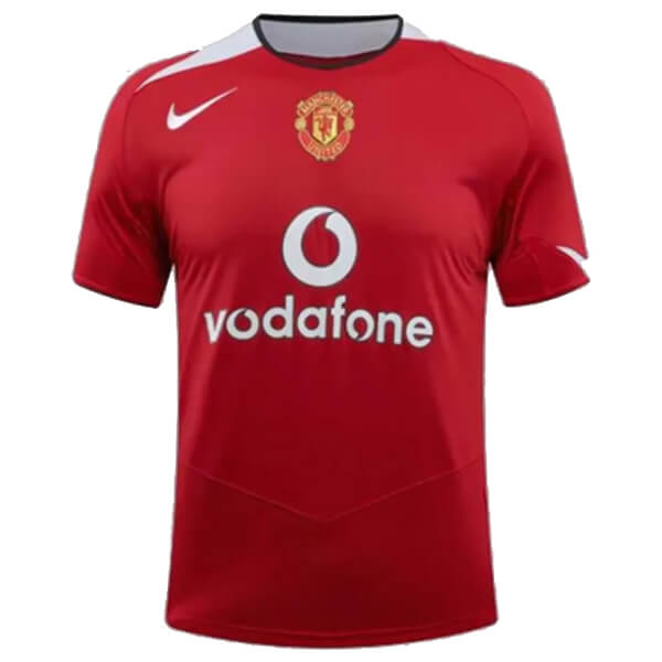 Retro Manchester United Home Football Shirt 04 06