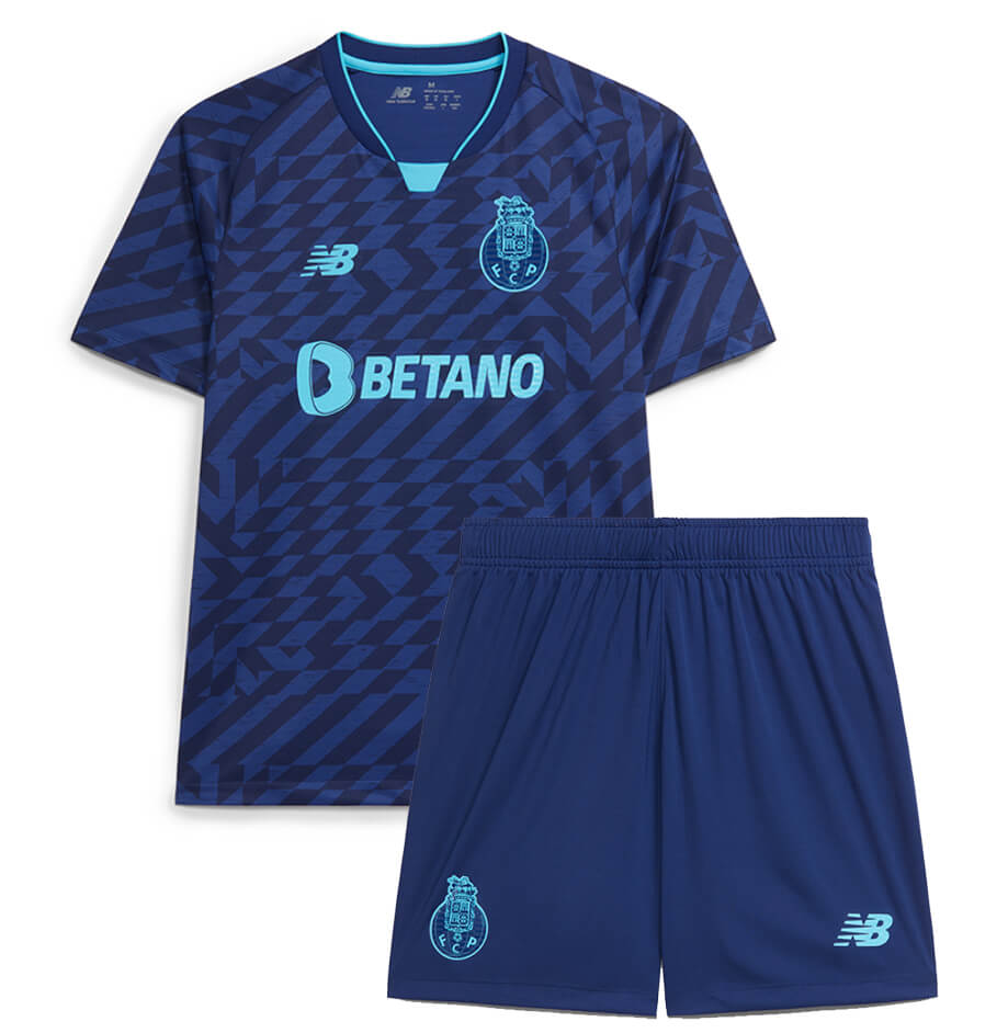 FC Porto Third Kids Football Kit 24 25