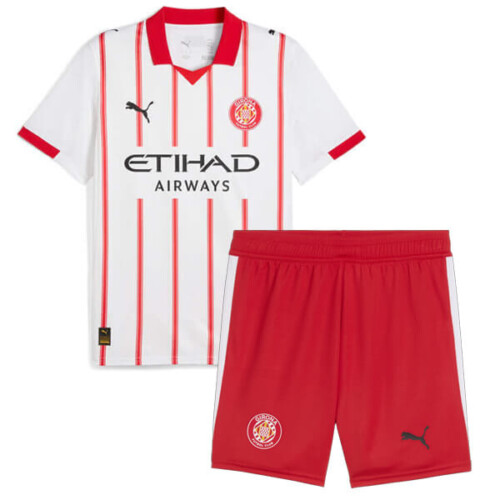 Girona Home Kids Football Kit 25 26