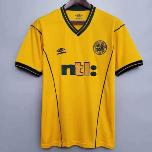 Retro Celtic Away Football Shirt 2001 2003