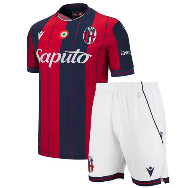 Bologna Home Kids Football Kit 25 26