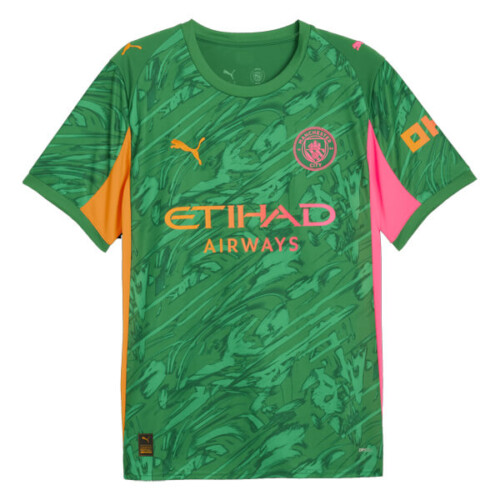 Manchester City Goalkeeper Football Shirt 25 26 - Green