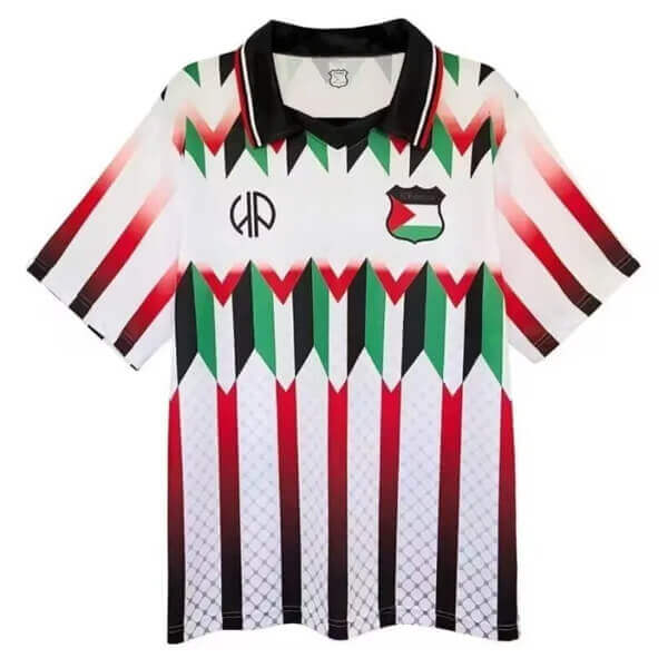 Retro Palestine White Soccer Jersey FC Palestina Football Shirt