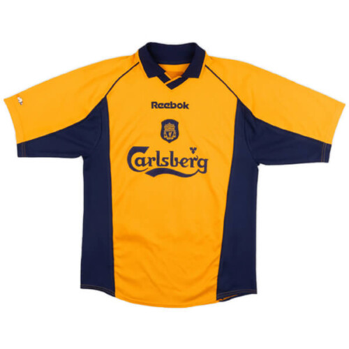 Retro Liverpool Away Football Shirt 2000 02