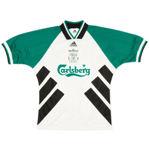 Retro Liverpool Away Football Shirt 93 95