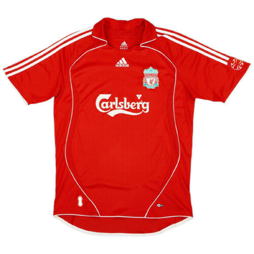 Retro Liverpool Home Football Shirt 06 08